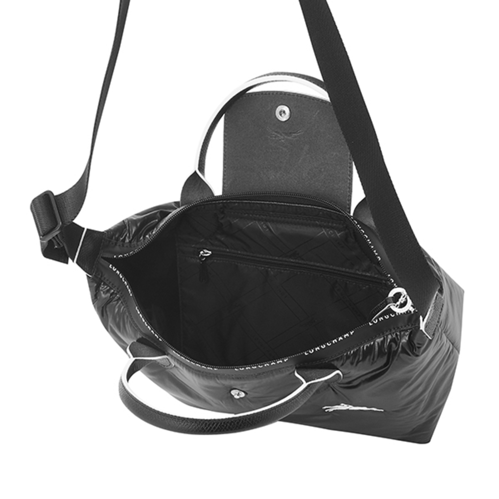 Longchamp Le Pliage Alpen TOP-HANDLE S Handbag Black - Picture 5 of 9
